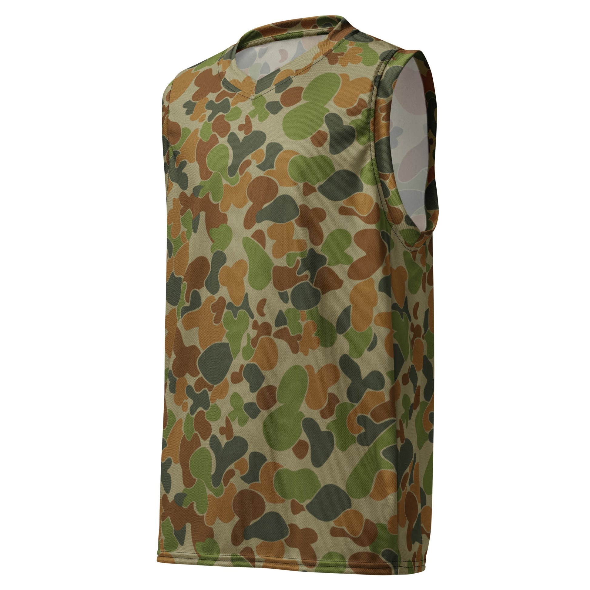 Australian AUSCAM Disruptive Pattern Camouflage Uniform (DPCU) CAMO Unisex Basketball Jersey