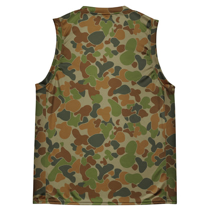 Australian AUSCAM Disruptive Pattern Camouflage Uniform (DPCU) CAMO Unisex Basketball Jersey