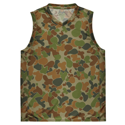 Australian AUSCAM Disruptive Pattern Camouflage Uniform (DPCU) CAMO Unisex Basketball Jersey