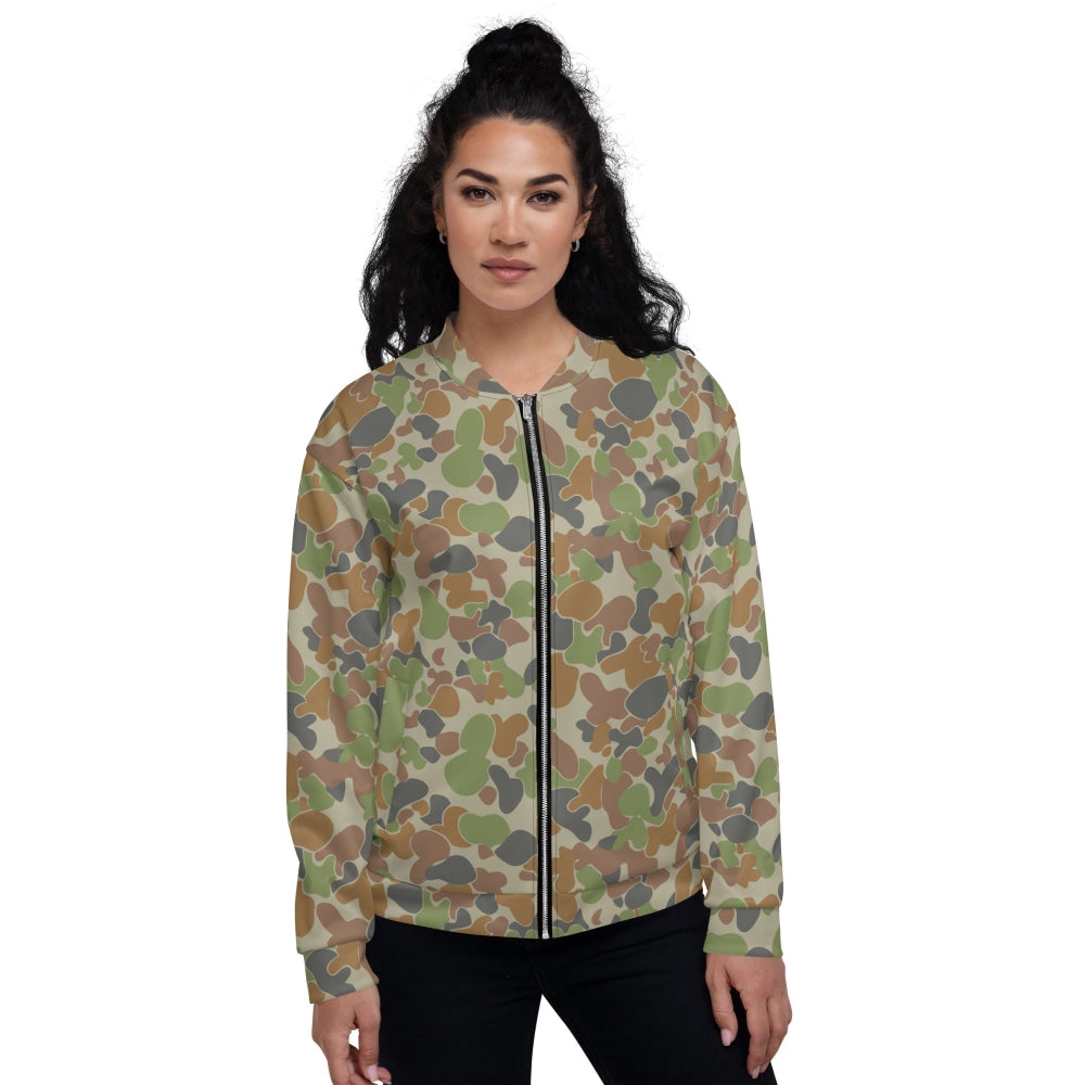 Australian AUSCAM Disruptive Pattern Camouflage Uniform (DPCU) CAMO Unisex Bomber Jacket