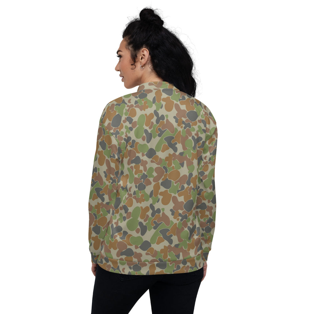 Australian AUSCAM Disruptive Pattern Camouflage Uniform (DPCU) CAMO Unisex Bomber Jacket