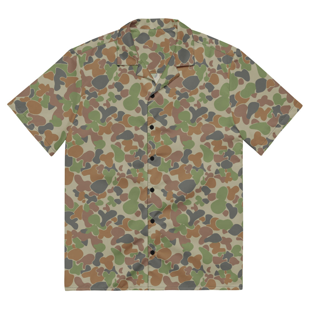 Australian AUSCAM Disruptive Pattern Camouflage Uniform (DPCU) CAMO Unisex button shirt - 2XS - Button Shirt