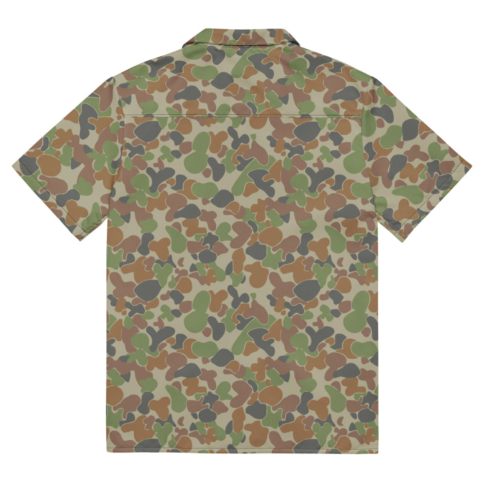 Australian AUSCAM Disruptive Pattern Camouflage Uniform (DPCU) CAMO Unisex button shirt - Button Shirt