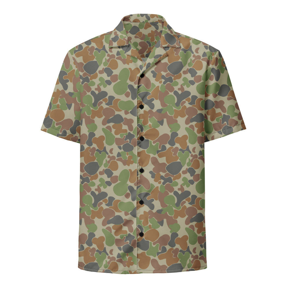 Australian AUSCAM Disruptive Pattern Camouflage Uniform (DPCU) CAMO Unisex button shirt - Button Shirt