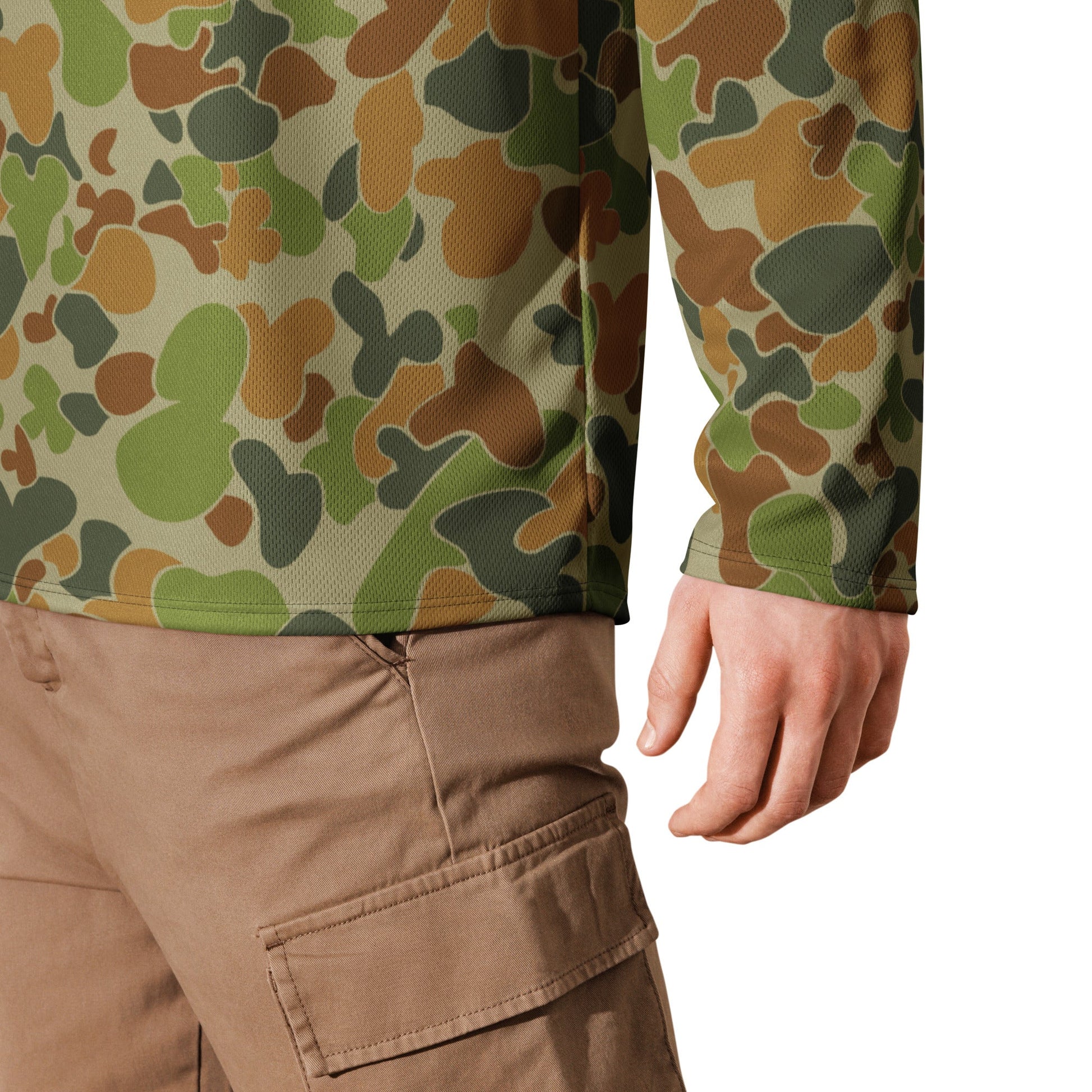 Australian AUSCAM Disruptive Pattern Camouflage Uniform (DPCU) CAMO Unisex Hockey Fan Jersey