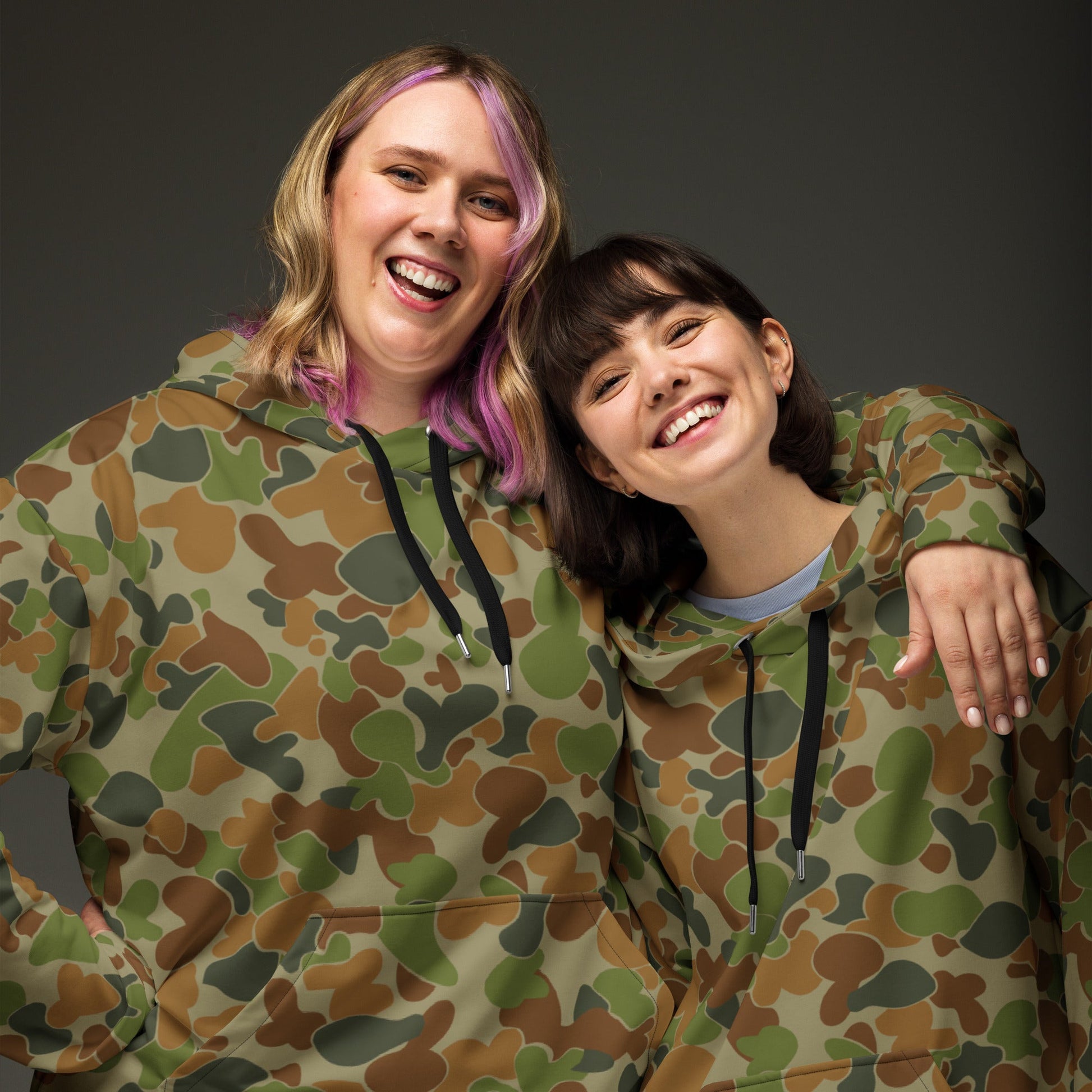 Australian AUSCAM Disruptive Pattern Camouflage Uniform (DPCU) CAMO Unisex Hoodie - Hoodies
