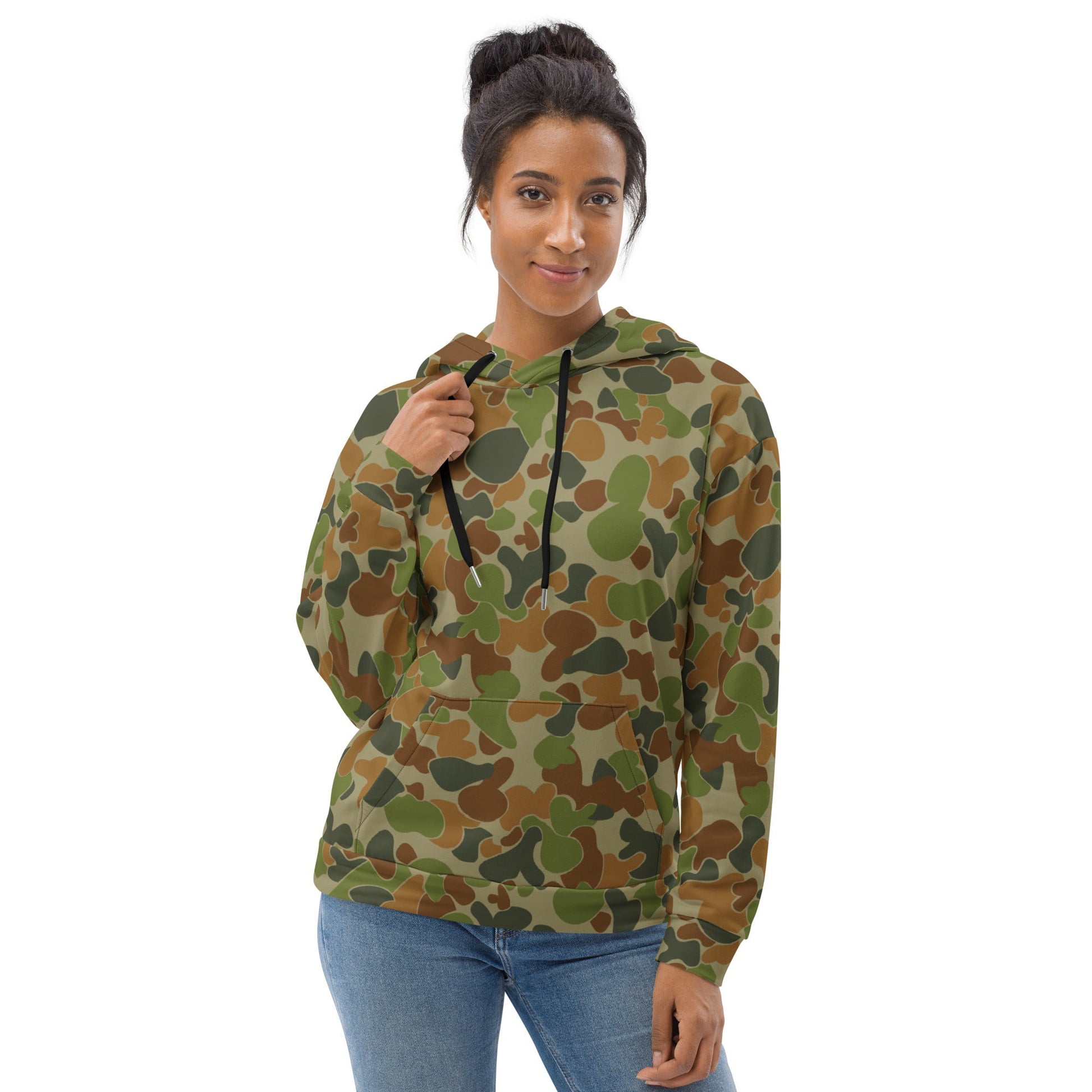 Australian AUSCAM Disruptive Pattern Camouflage Uniform (DPCU) CAMO Unisex Hoodie - Hoodies