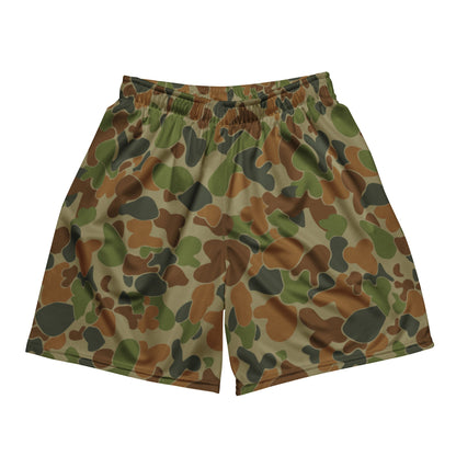 Australian AUSCAM Disruptive Pattern Camouflage Uniform (DPCU) CAMO Unisex Mesh Shorts - 2XS