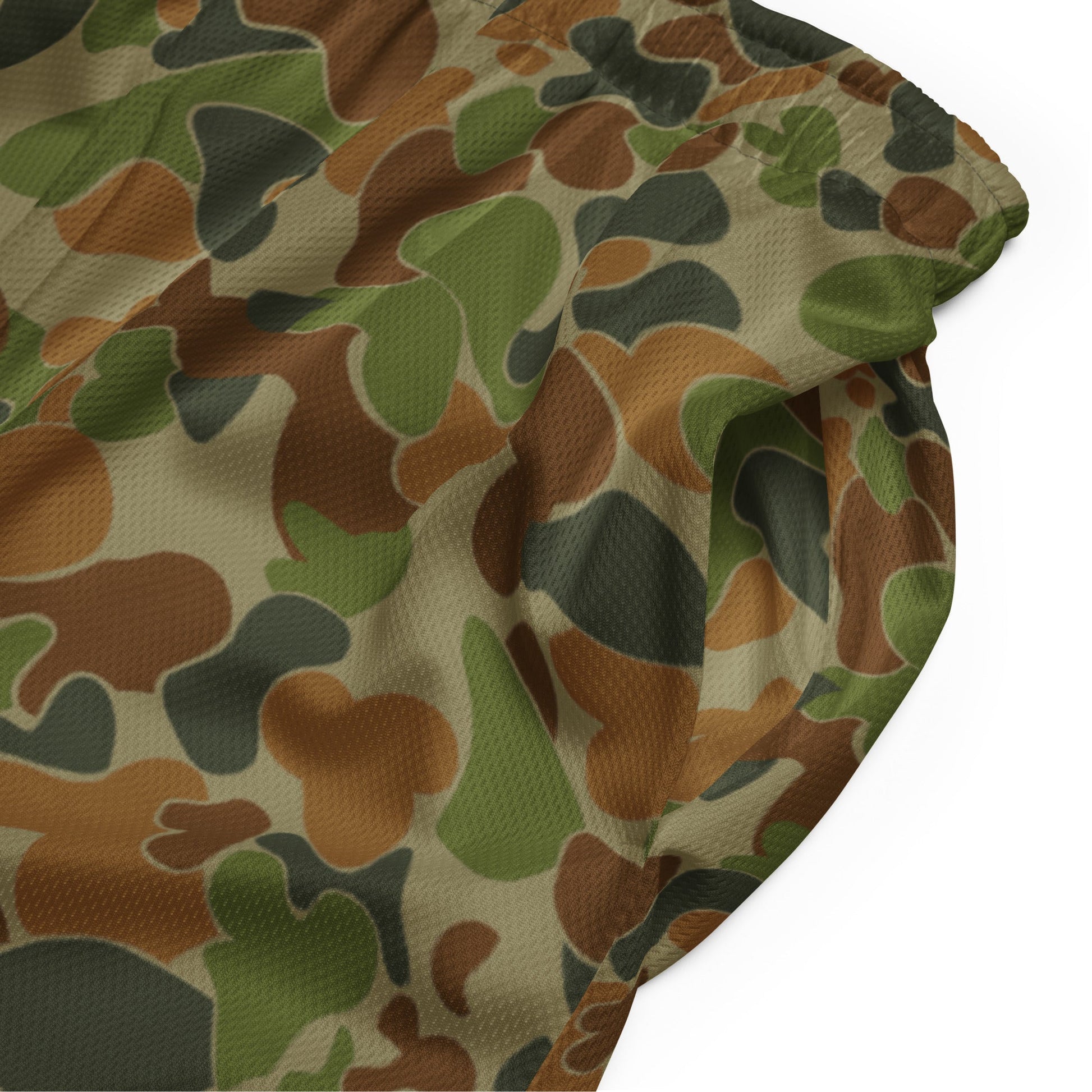 Australian AUSCAM Disruptive Pattern Camouflage Uniform (DPCU) CAMO Unisex Mesh Shorts