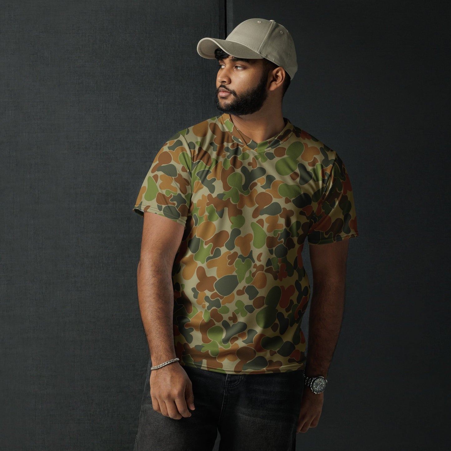 Australian AUSCAM Disruptive Pattern Camouflage Uniform (DPCU) CAMO unisex sports jersey - Sports Jerseys