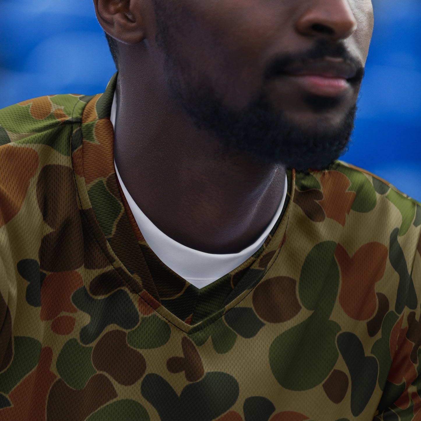 Australian AUSCAM Disruptive Pattern Camouflage Uniform (DPCU) CAMO unisex sports jersey - Sports Jerseys