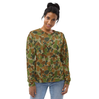 Australian AUSCAM Disruptive Pattern Camouflage Uniform (DPCU) CAMO Unisex Sweatshirt - Sweatshirts