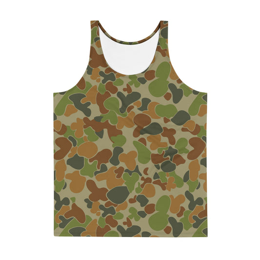 Australian AUSCAM Disruptive Pattern Camouflage Uniform (DPCU) CAMO Unisex Tank Top - Tops