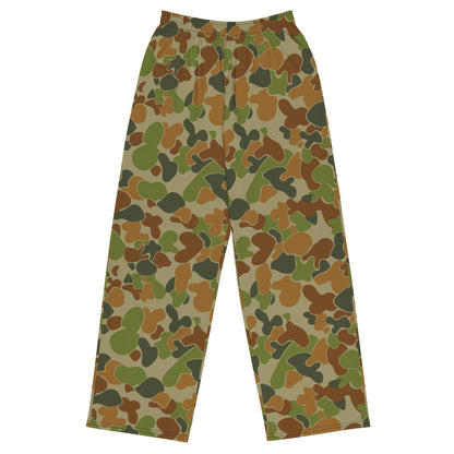 Australian AUSCAM Disruptive Pattern Camouflage Uniform (DPCU) CAMO Unisex Wide-Leg Leisure Pants - 2XS