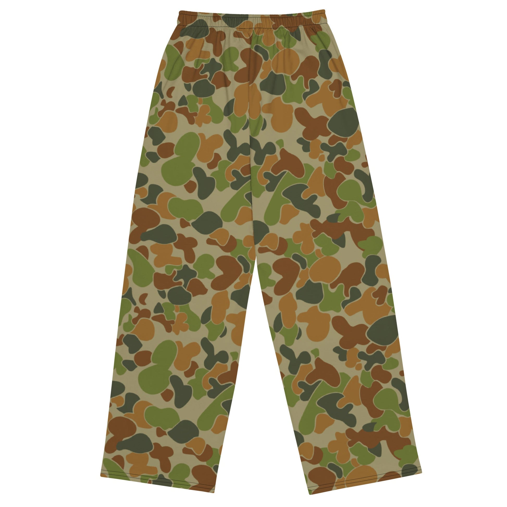 Australian AUSCAM Disruptive Pattern Camouflage Uniform (DPCU) CAMO Unisex Wide-Leg Leisure Pants