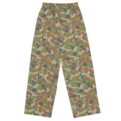 Australian AUSCAM Disruptive Pattern Camouflage Uniform (DPCU) CAMO unisex wide-leg pants - Unisex Wide-Leg Pants