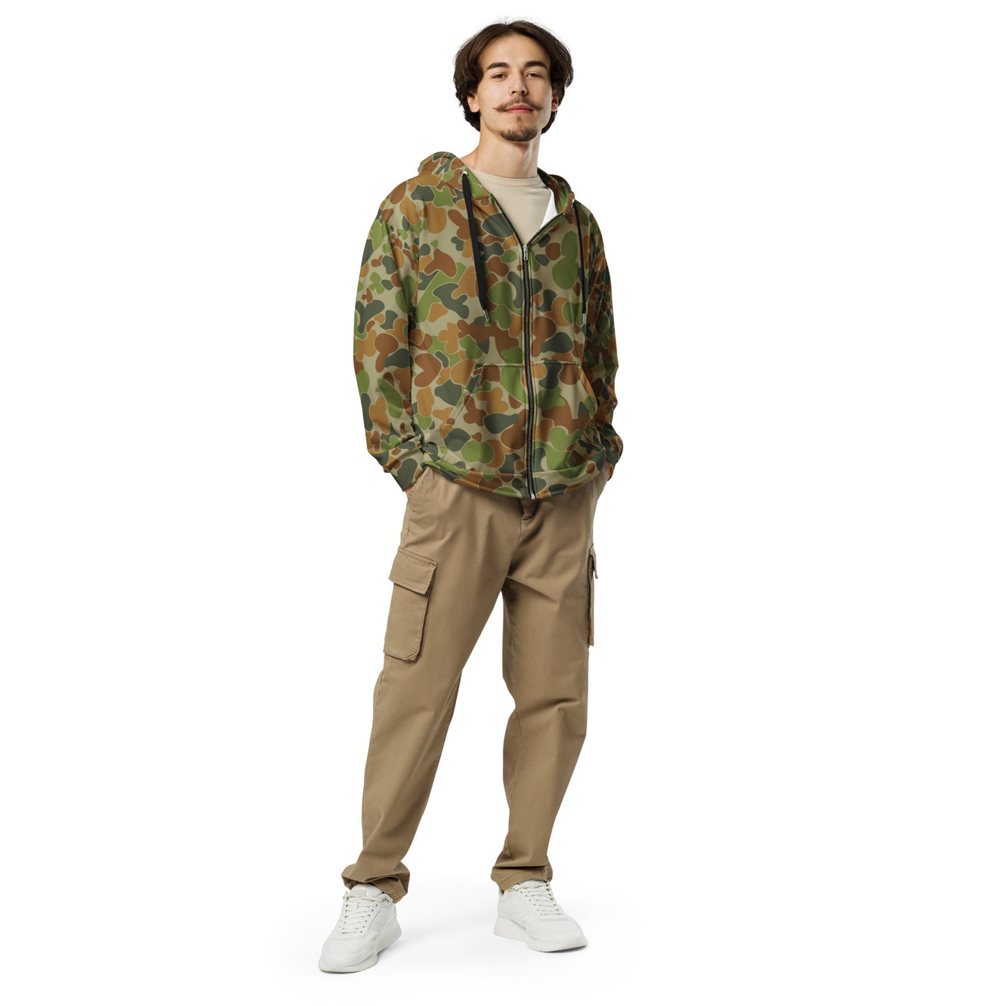 Australian AUSCAM Disruptive Pattern Camouflage Uniform (DPCU) CAMO Unisex Zip Hoodie