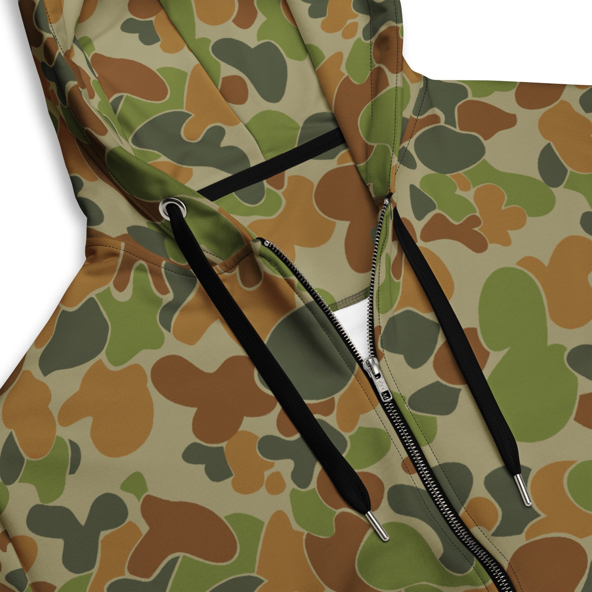 Australian AUSCAM Disruptive Pattern Camouflage Uniform (DPCU) CAMO Unisex Zip Hoodie