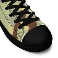 Australian (AUSCAM) Disruptive Pattern Desert Uniform (DPDU) MK1 CAMO Men’s high top canvas shoes
