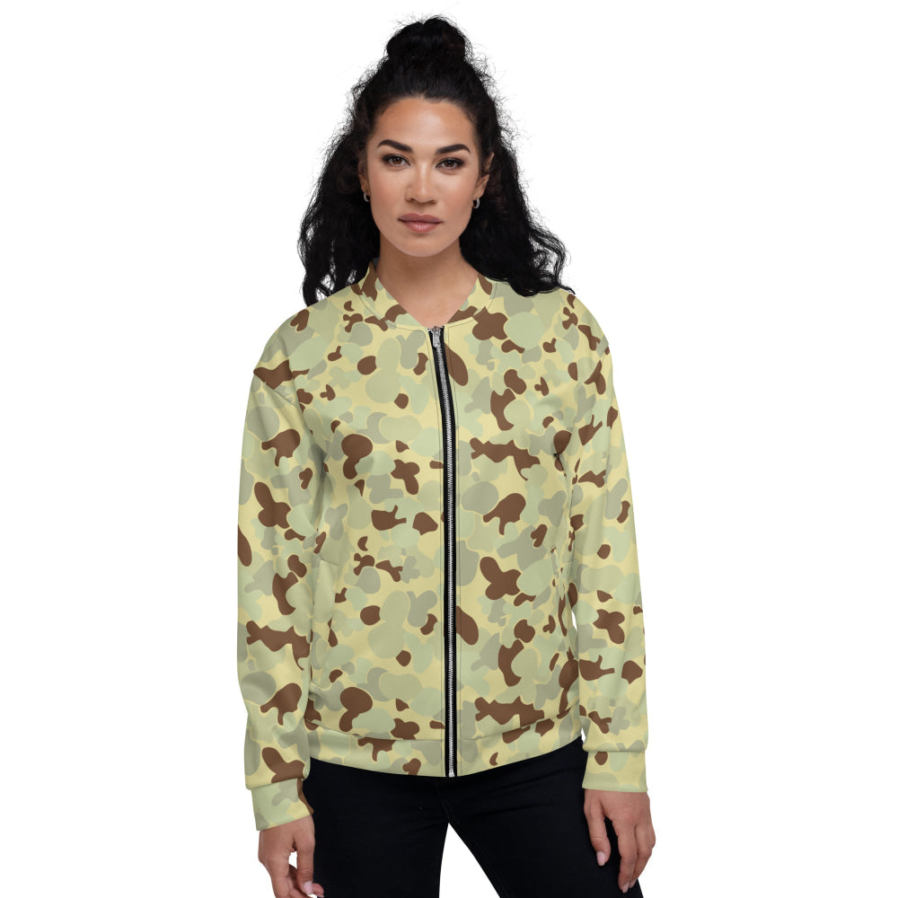 Australian AUSCAM Disruptive Pattern Desert Uniform (DPDU) MK1 CAMO Unisex Bomber Jacket