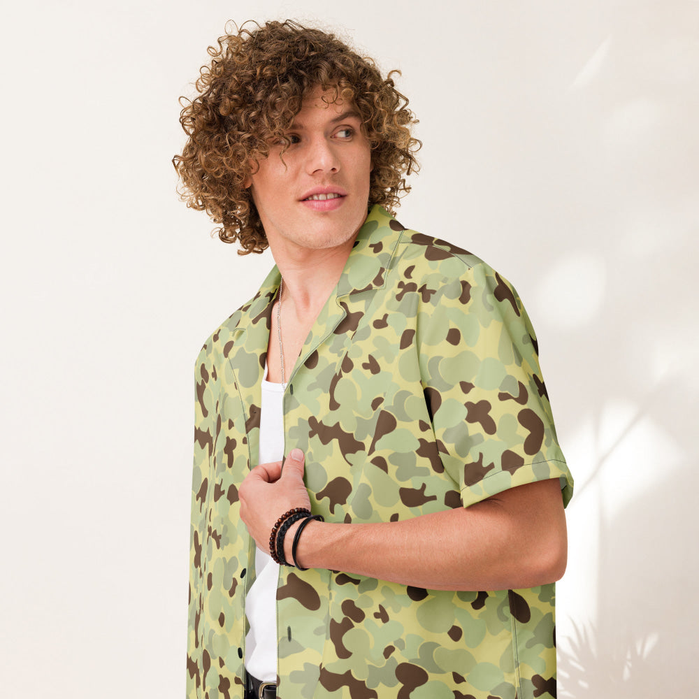 Australian AUSCAM Disruptive Pattern Desert Uniform (DPDU) MK1 CAMO Unisex button shirt - Button Shirt