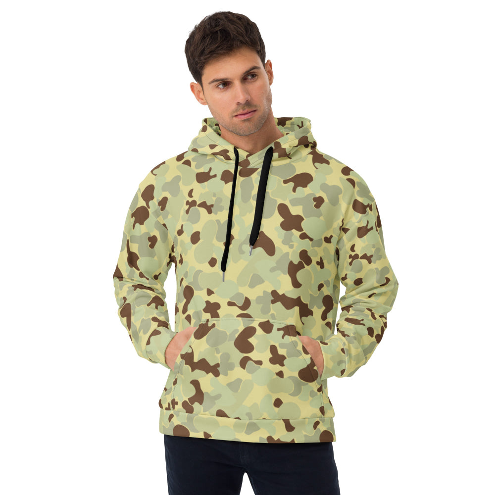 Australian AUSCAM Disruptive Pattern Desert Uniform (DPDU) MK1 CAMO Unisex Hoodie - 2XS