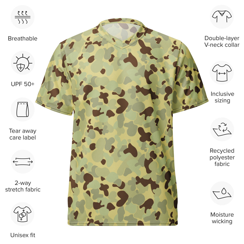 Australian AUSCAM Disruptive Pattern Desert Uniform (DPDU) MK1 CAMO unisex sports jersey - Unisex Sports Jersey