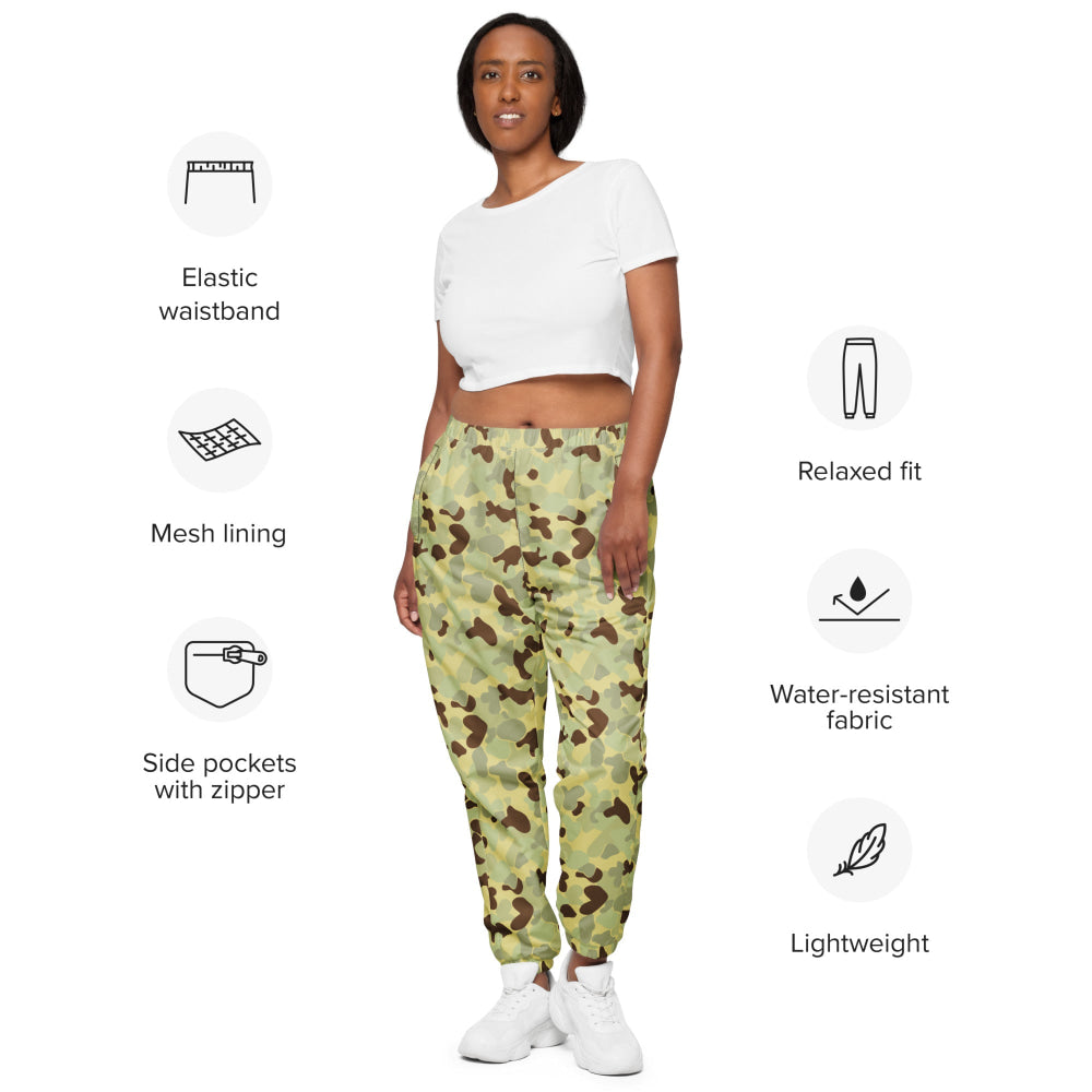 Australian AUSCAM Disruptive Pattern Desert Uniform (DPDU) MK1 CAMO Unisex track pants - Track Pants