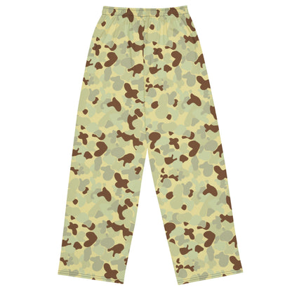 Australian AUSCAM Disruptive Pattern Desert Uniform (DPDU) MK1 CAMO unisex wide-leg pants - Unisex Wide-Leg Pants