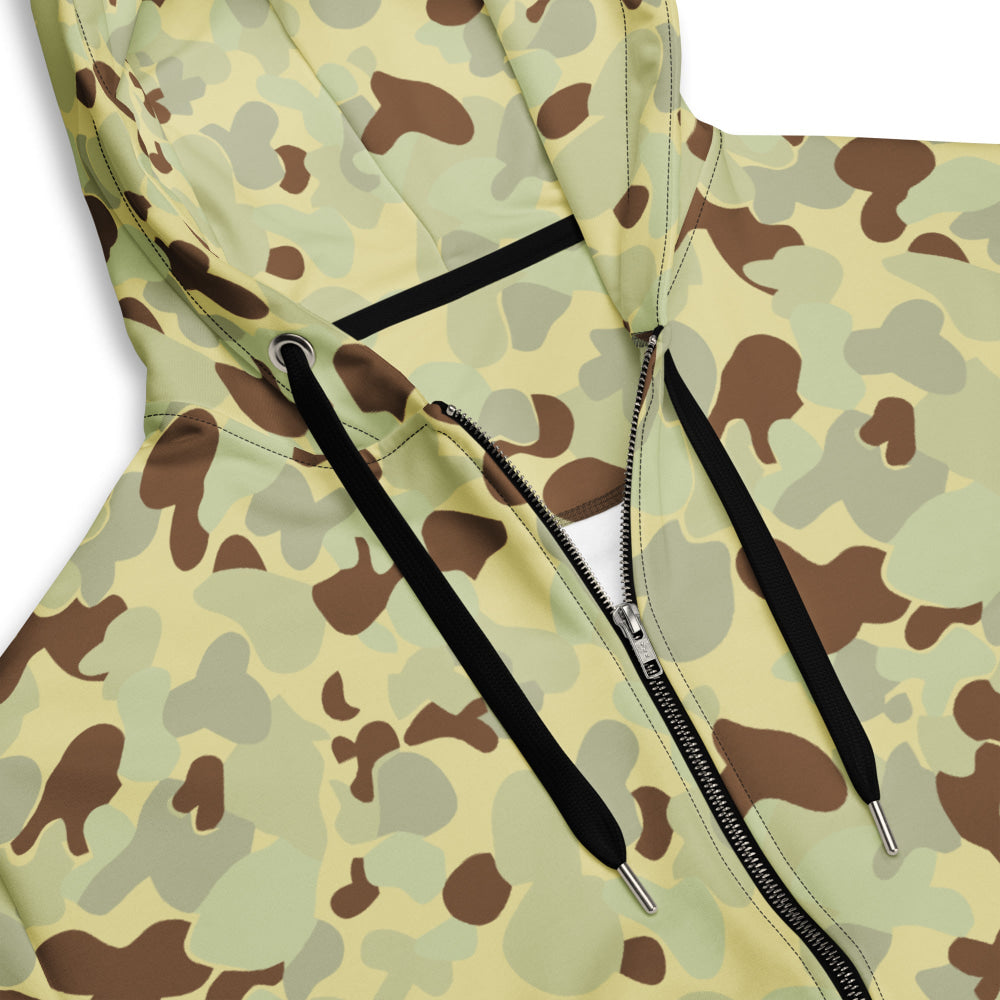 Australian AUSCAM Disruptive Pattern Desert Uniform (DPDU) MK1 CAMO Unisex zip hoodie - Zip Hoodie