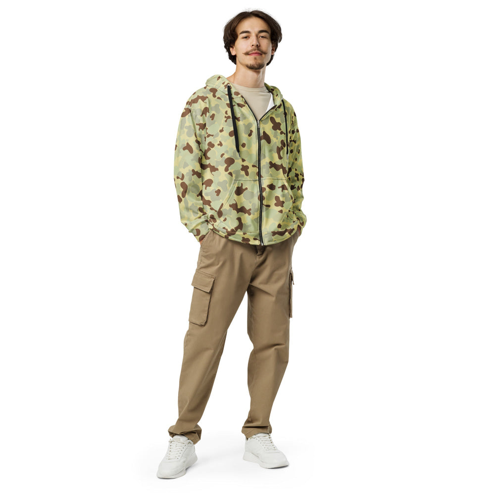 Australian AUSCAM Disruptive Pattern Desert Uniform (DPDU) MK1 CAMO Unisex zip hoodie - Zip Hoodie