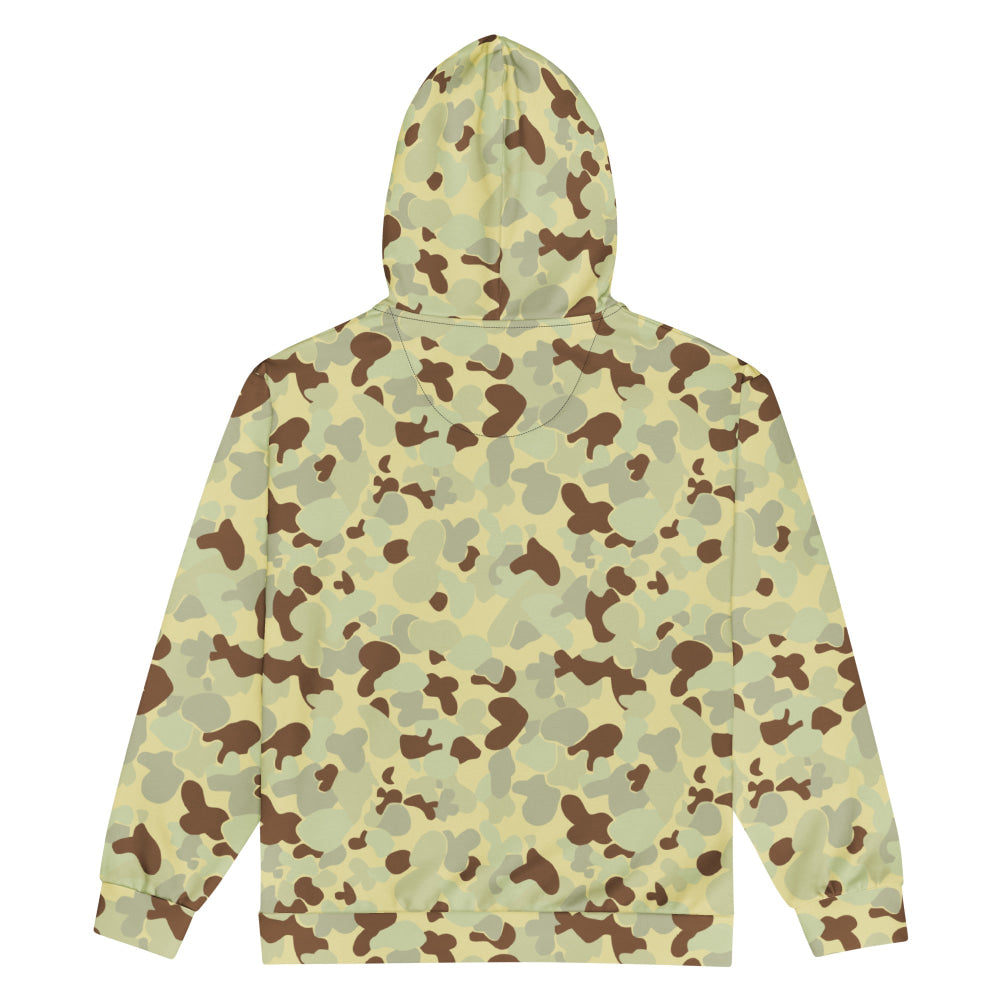 Australian AUSCAM Disruptive Pattern Desert Uniform (DPDU) MK1 CAMO Unisex zip hoodie - Zip Hoodie