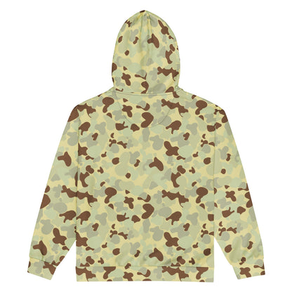 Australian AUSCAM Disruptive Pattern Desert Uniform (DPDU) MK1 CAMO Unisex zip hoodie - Zip Hoodie