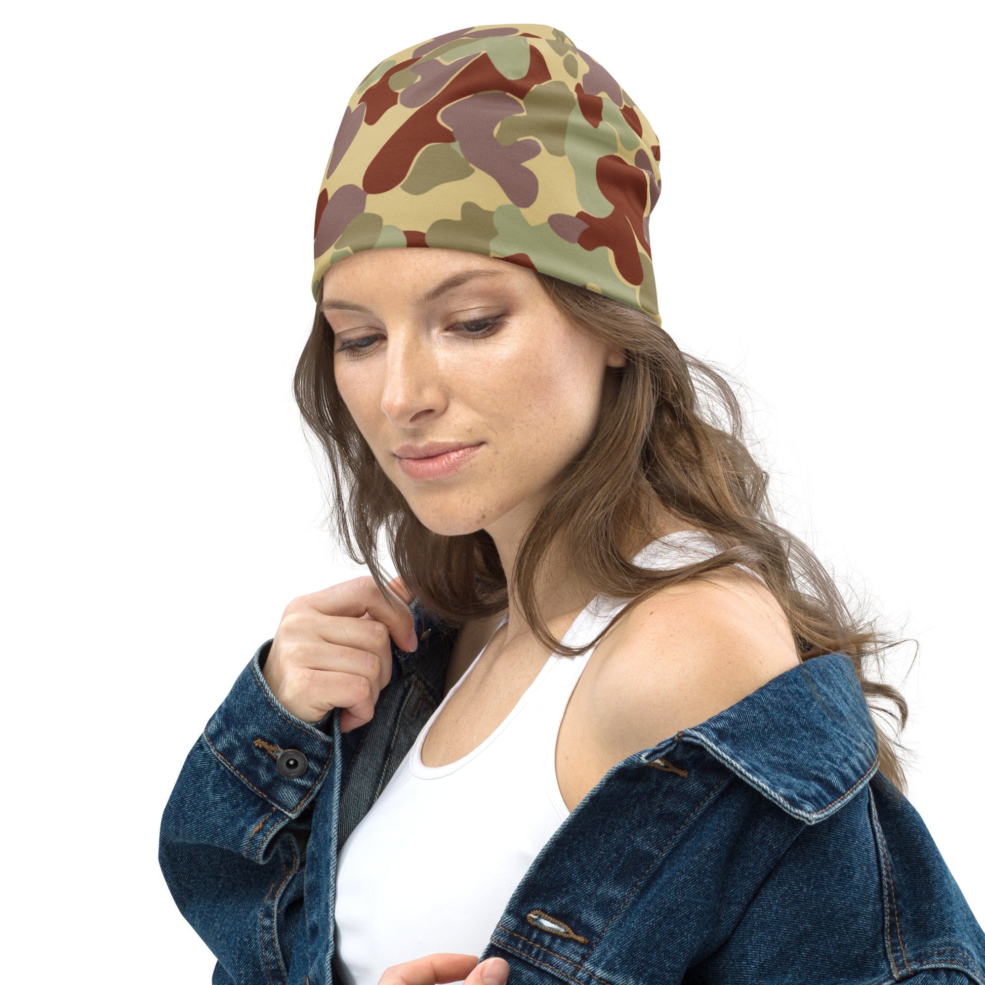 Australian AUSCAM Disruptive Pattern Desert Uniform (DPDU) MK2 CAMO Beanie