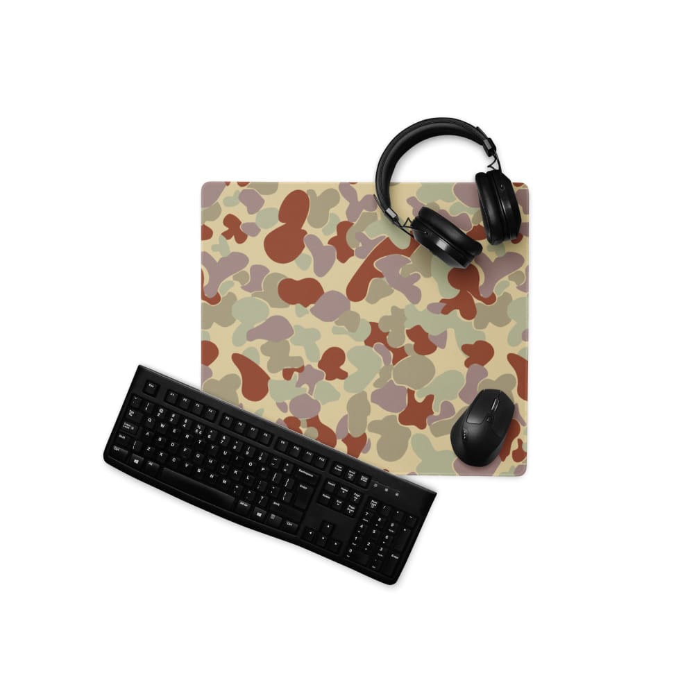 Australian (AUSCAM) Disruptive Pattern Desert Uniform (DPDU) MK2 CAMO Gaming mouse pad - 18″×16″