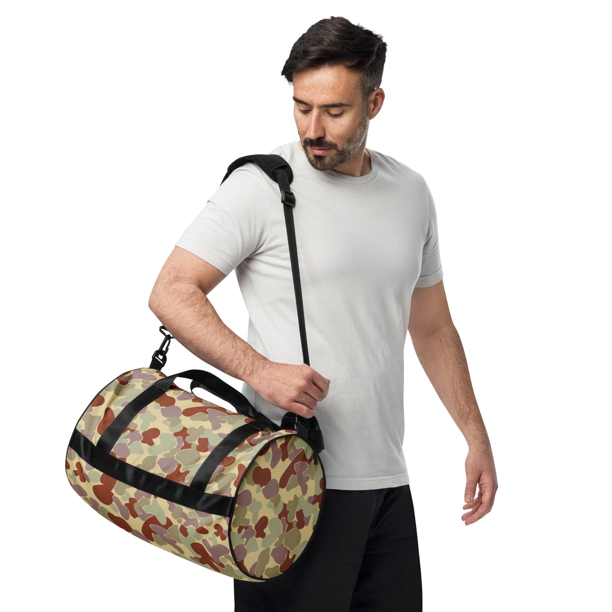 Australian AUSCAM Disruptive Pattern Desert Uniform (DPDU) MK2 CAMO gym bag - Gym Bags