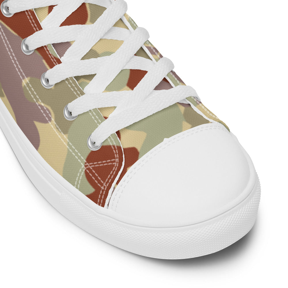 Australian AUSCAM Disruptive Pattern Desert Uniform (DPDU) MK2 CAMO Men’s high top canvas shoes - Mens High Top Canvas Shoes