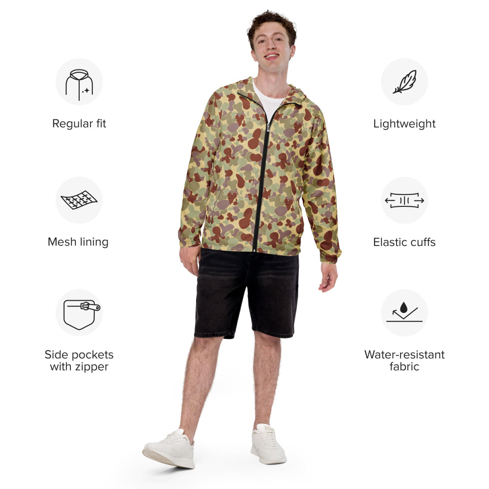 Australian AUSCAM Disruptive Pattern Desert Uniform (DPDU) MK2 CAMO Men’s windbreaker - Mens Windbreaker