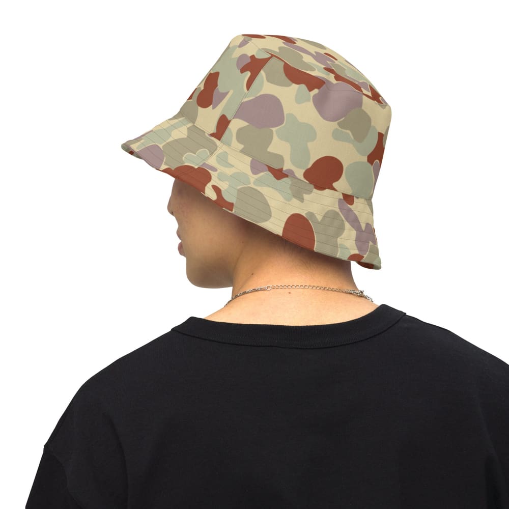 Australian (AUSCAM) Disruptive Pattern Desert Uniform (DPDU) MK2 CAMO Reversible bucket hat - S/M