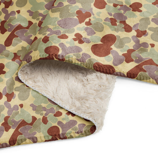 Australian AUSCAM Disruptive Pattern Desert Uniform (DPDU) MK2 CAMO Sherpa blanket - Blankets