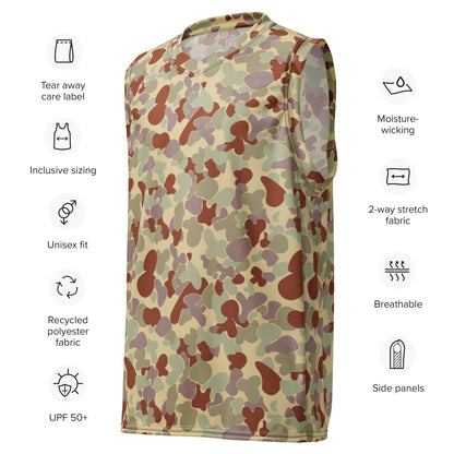 Australian AUSCAM Disruptive Pattern Desert Uniform (DPDU) MK2 CAMO unisex basketball jersey - Unisex Basketball Jersey