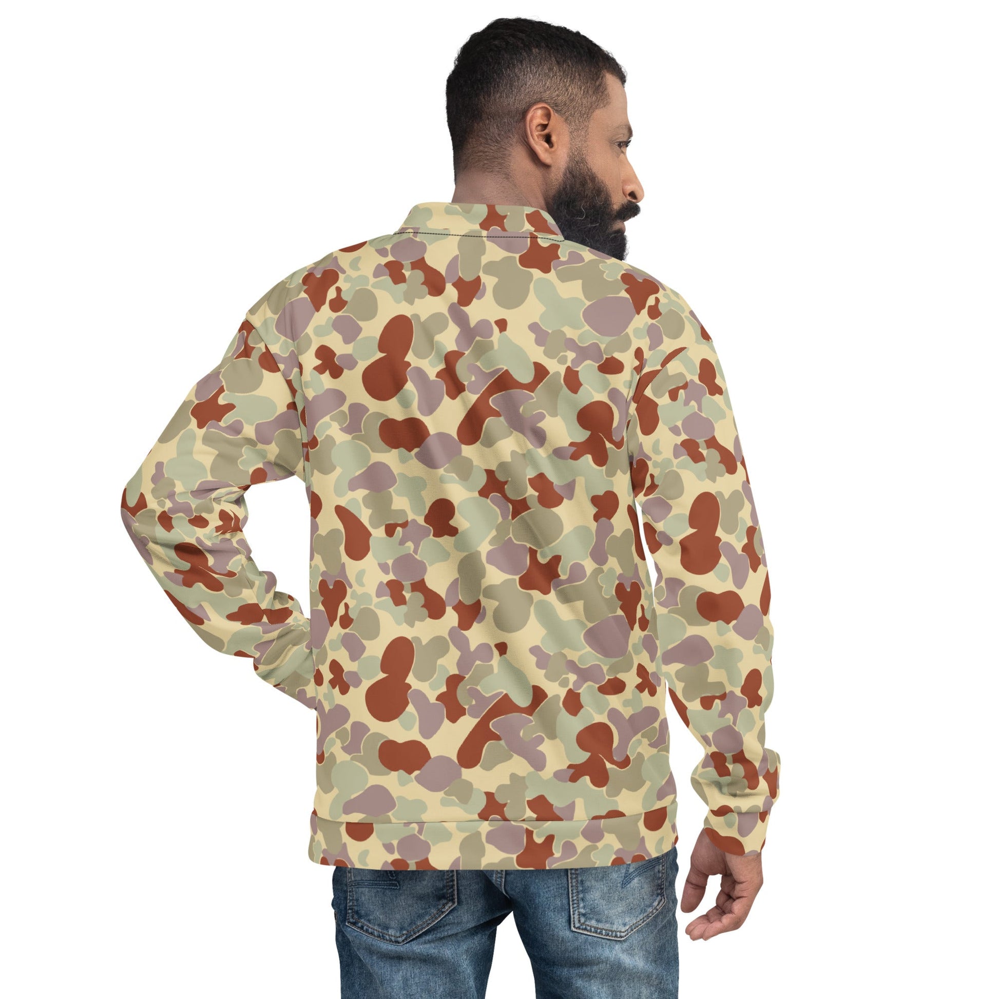 Australian AUSCAM Disruptive Pattern Desert Uniform (DPDU) MK2 CAMO Unisex Bomber Jacket - Jackets