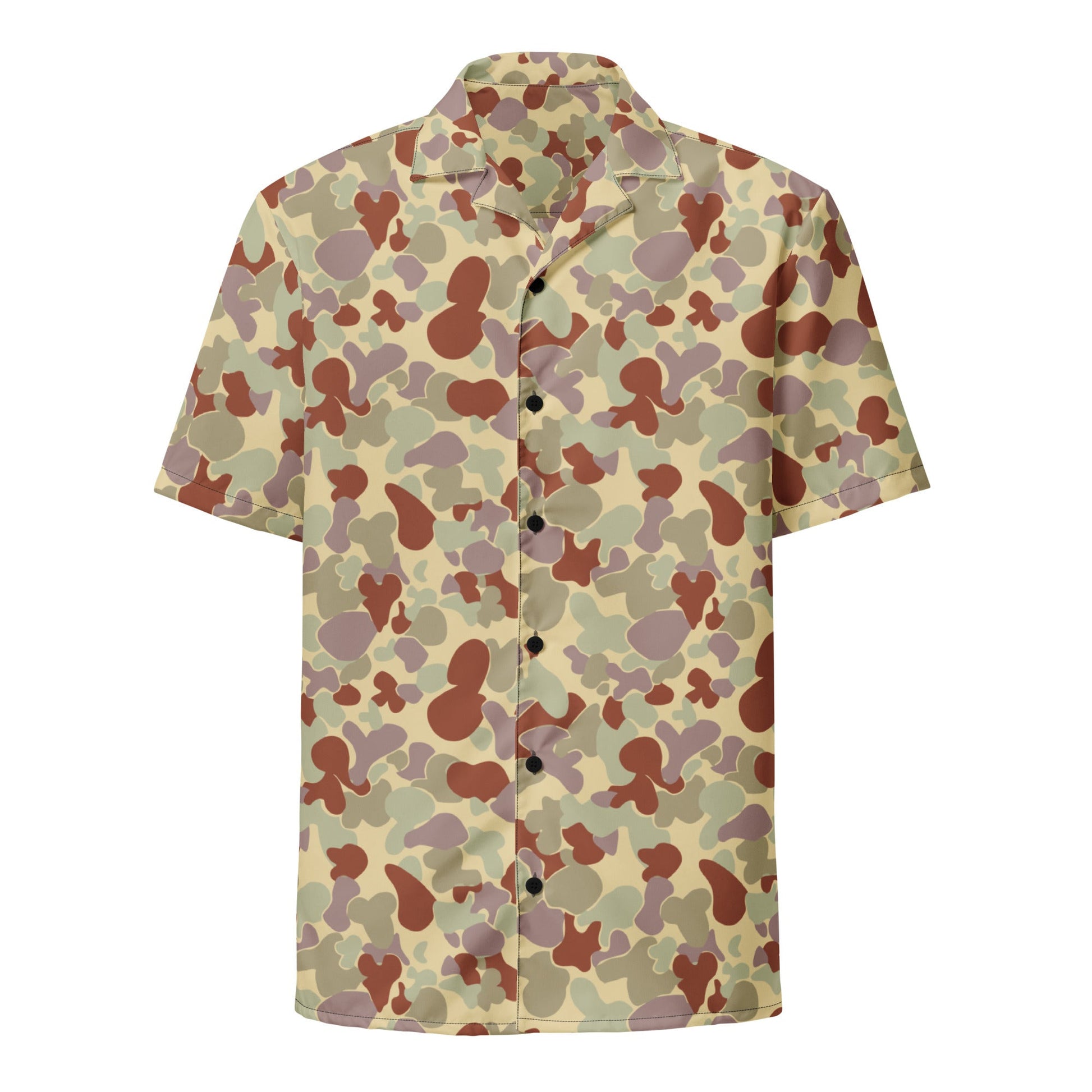Australian AUSCAM Disruptive Pattern Desert Uniform (DPDU) MK2 CAMO Unisex button shirt - Button Shirts