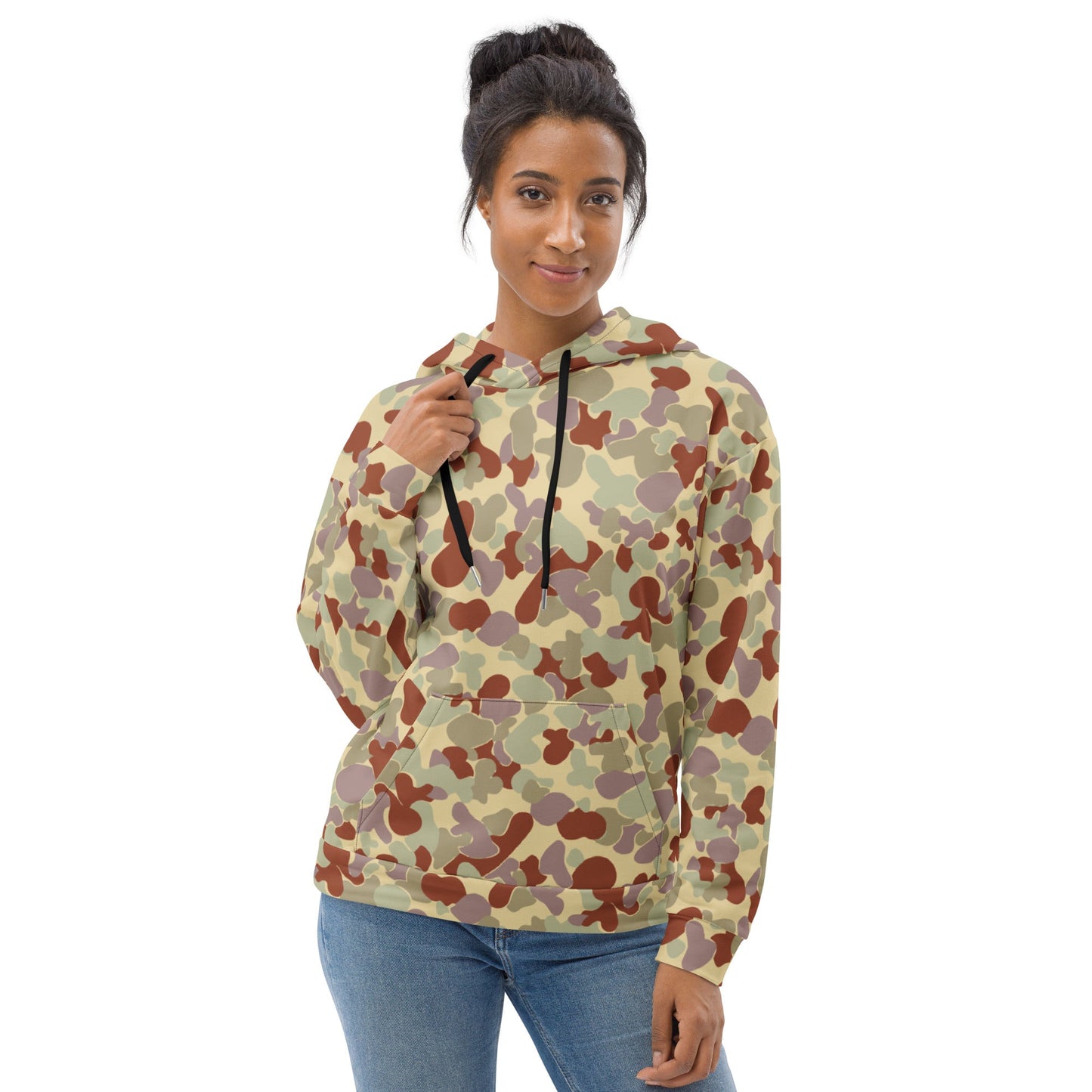Australian AUSCAM Disruptive Pattern Desert Uniform (DPDU) MK2 CAMO Unisex Hoodie - Hoodies