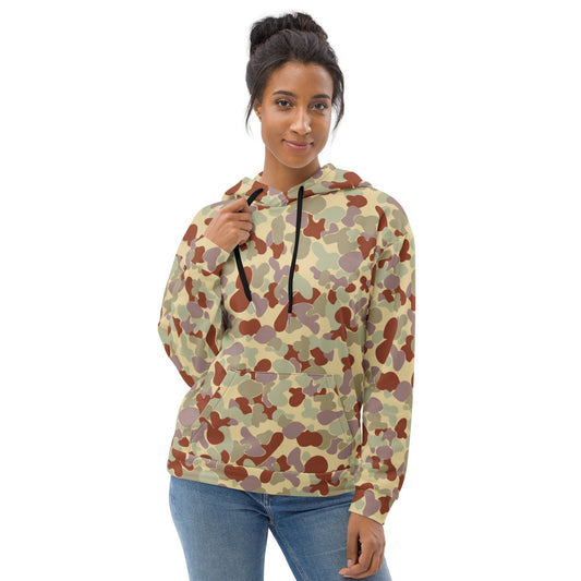 Australian AUSCAM Disruptive Pattern Desert Uniform (DPDU) MK2 CAMO Unisex Hoodie - Hoodies