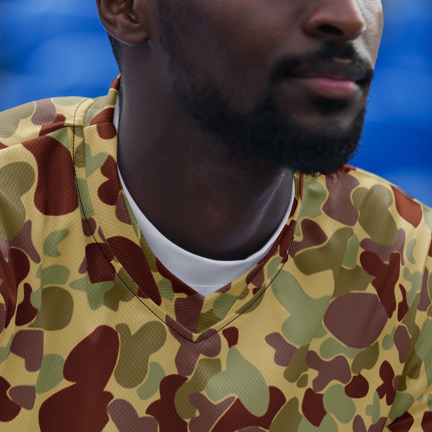 Australian AUSCAM Disruptive Pattern Desert Uniform (DPDU) MK2 CAMO unisex sports jersey - Sports Jerseys