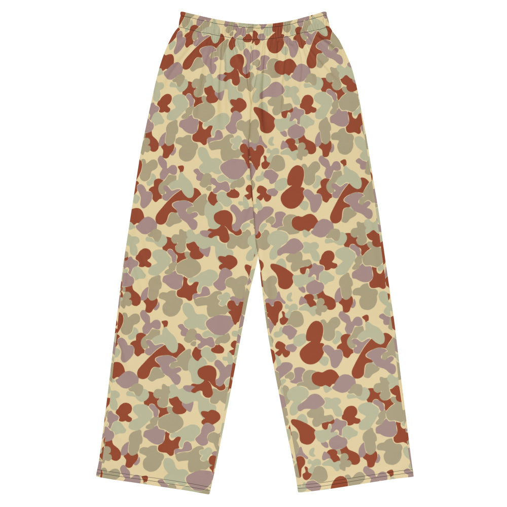 Australian AUSCAM Disruptive Pattern Desert Uniform (DPDU) MK2 CAMO unisex wide-leg pants - 2XS - Unisex Wide-Leg Pants