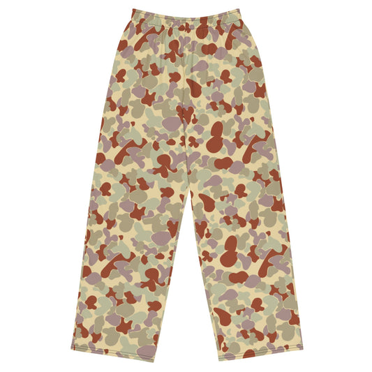 Australian AUSCAM Disruptive Pattern Desert Uniform (DPDU) MK2 CAMO unisex wide-leg pants - 2XS - Unisex Wide-Leg Pants