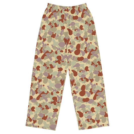 Australian AUSCAM Disruptive Pattern Desert Uniform (DPDU) MK2 CAMO unisex wide-leg pants - 2XS - Wide-leg Pants