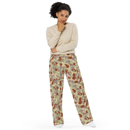 Australian AUSCAM Disruptive Pattern Desert Uniform (DPDU) MK2 CAMO unisex wide-leg pants - Unisex Wide-Leg Pants